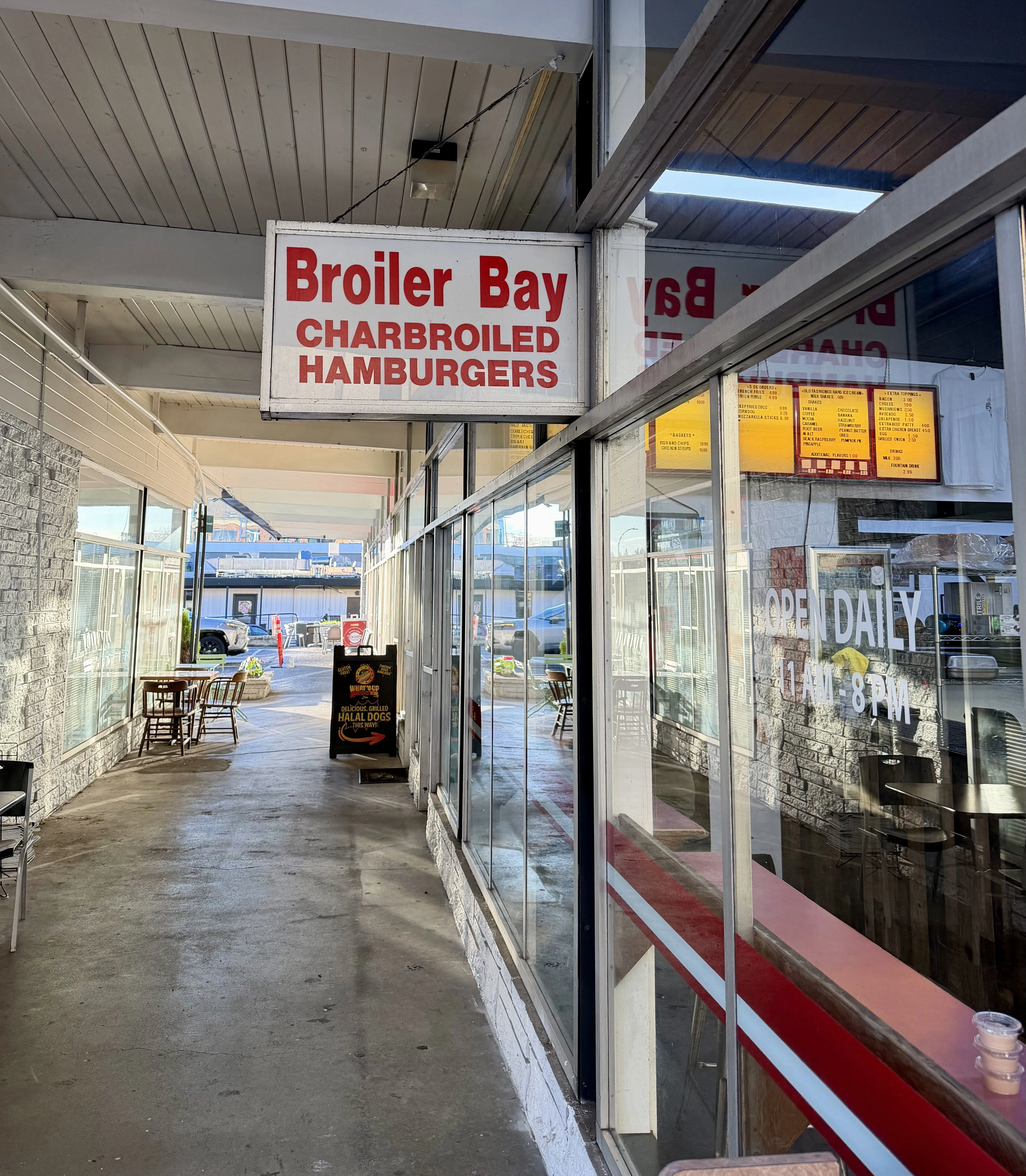 Broiler Bay Hamburgers