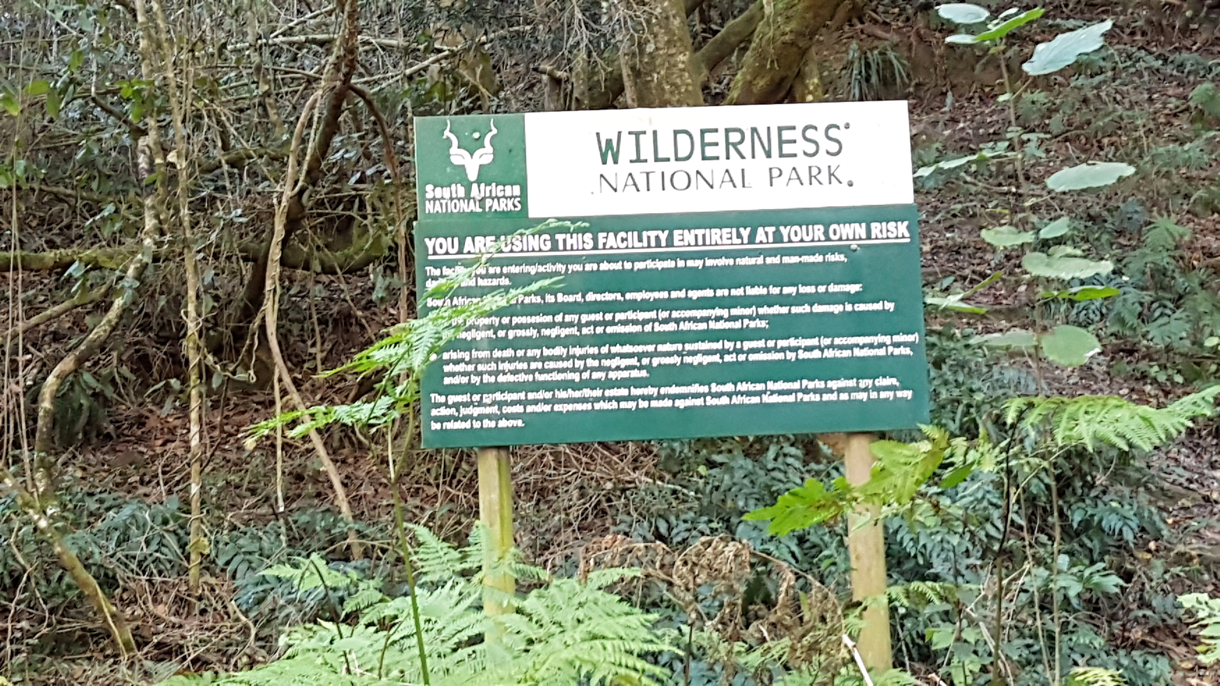 Garden Route National Park - Wilderness Section