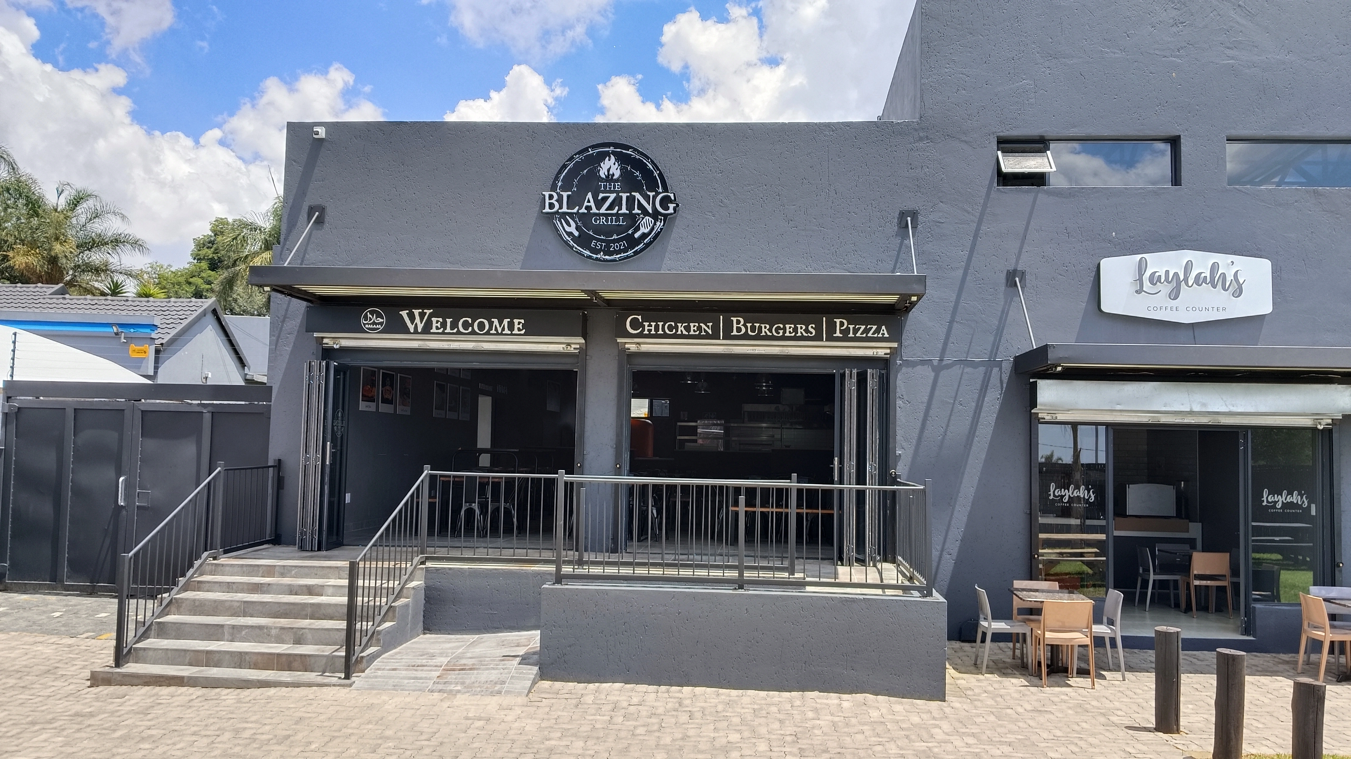 The Blazing Grill Ontdekkers