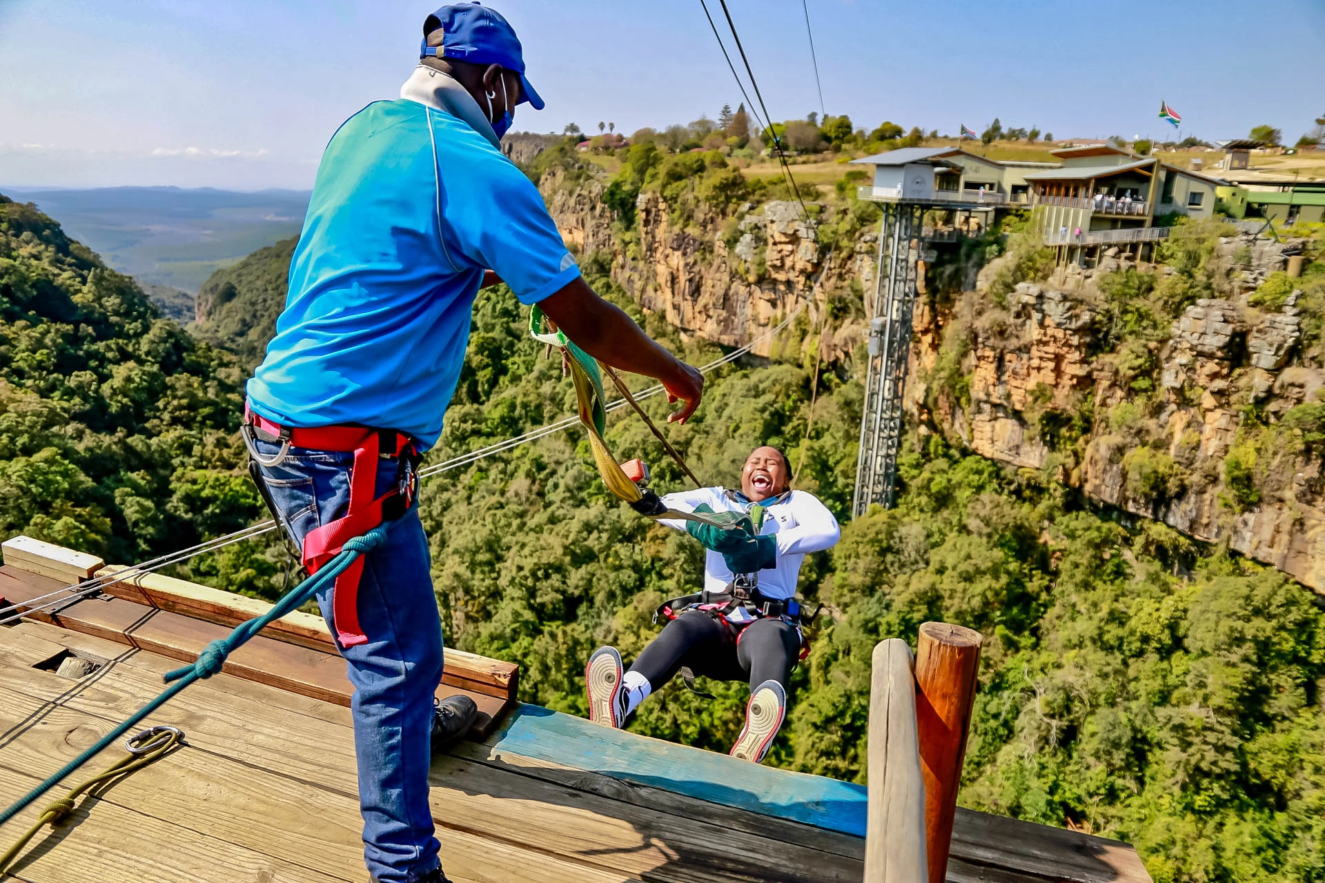 Big Swing @ Graskop Gorge Lift Co